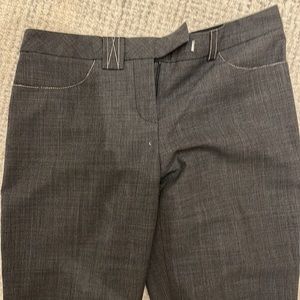 Poleci vintage size 4 trousers- flare leg mini plaid